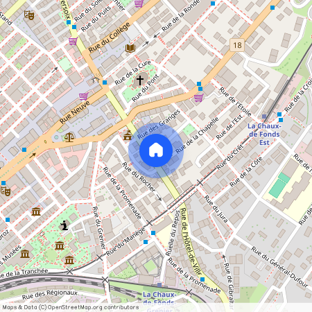 Rue de l'Hôtel-de-Ville 9, 2300 La Chaux-de-Fonds