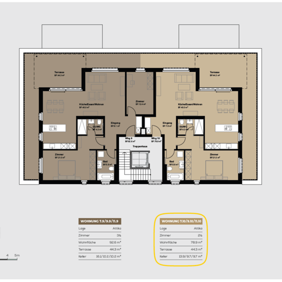 "Terrassenwohnung zu vermieten" - Foto 1