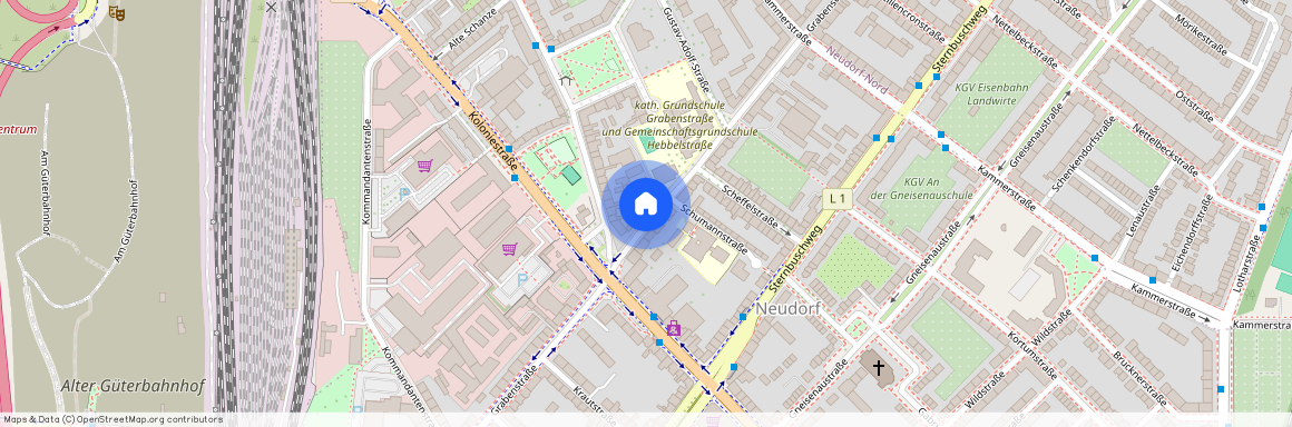 Grabenstraße 174, 47057 Duisburg - Duisburg-Mitte