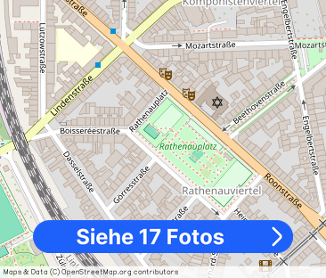 Nähe Aachener Weiher: Apartment mit Balkon - Foto 1