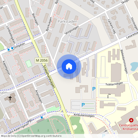 Kristianstad, Skåne, Lasarettsboulevarden 16