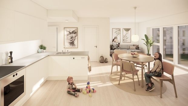 Nyopførte lejemål i flotte og moderne boligkomplekser - Foto 1