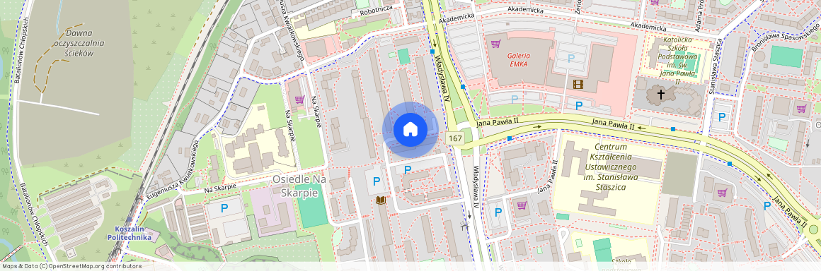 ul. gen. Władysława Sikorskiego, Koszalin, zachodniopomorskie