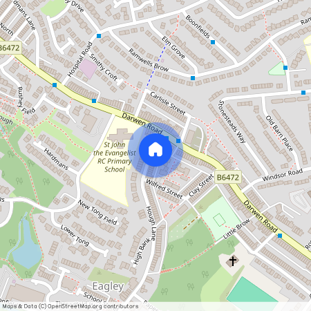 Hough Lane, Bromley Cross, Bolton, Greater Manchester, BL7