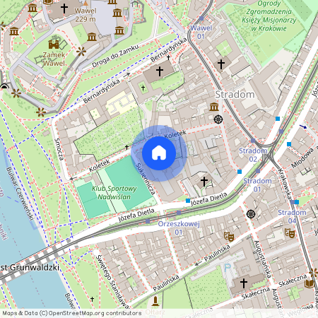 ul. Koletek, Stradom, Stare Miasto, Kraków, małopolskie