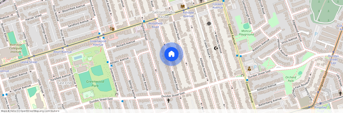 213 Woodfield Road, Toronto