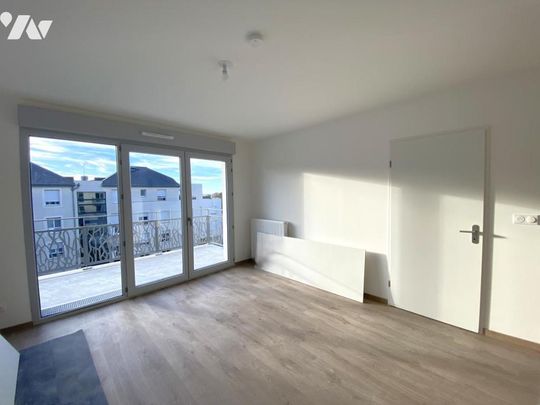 Appartement au 3 ème étage, 1 chambre, balcon, place de parking - Photo 1
