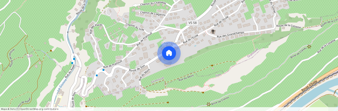 Route De Sion 11, 1971 Champlan (Grimisuat)