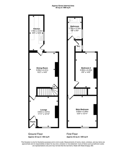 2 bed terraced house to rent in DH7 - Photo 4