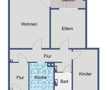 *WBS erforderlich* Freundliche Wohnung mit Balkon! - Photo 2