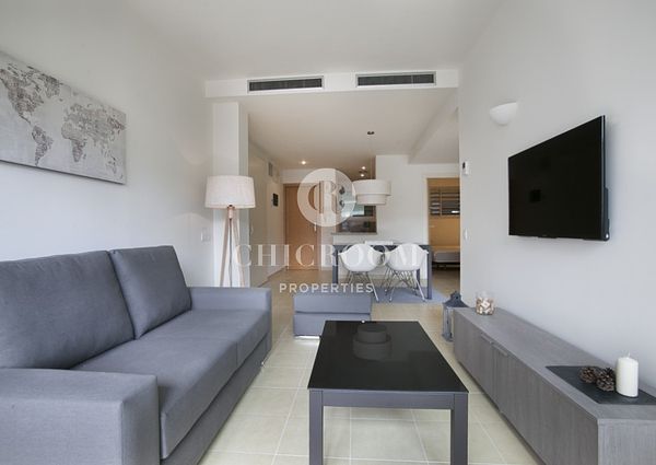 Furnished apartment for rent with pool in Barcelona Eixample