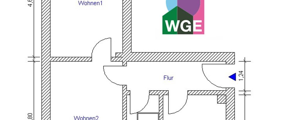 Kleine 2-Zimmer-Wohnung - Foto 1