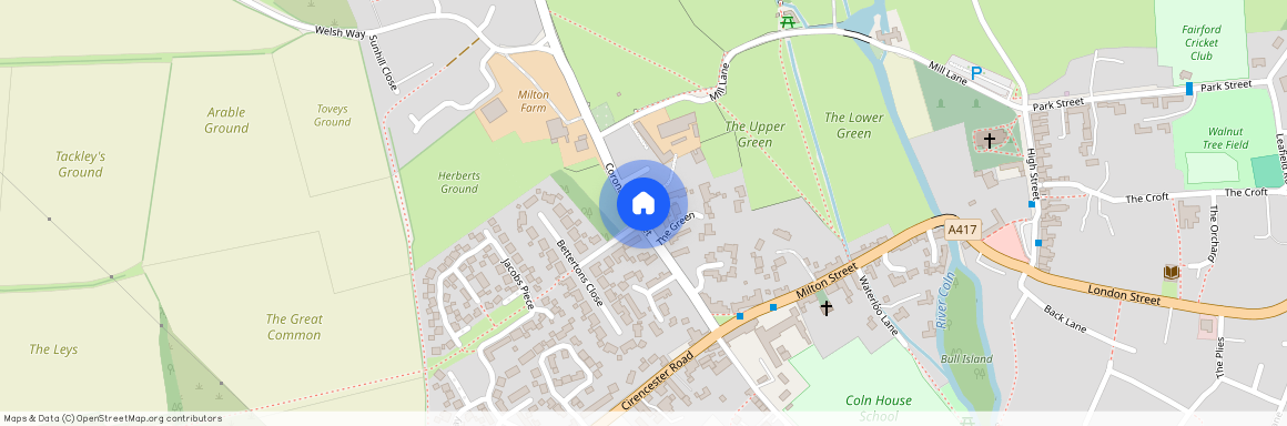 The Green, Coronation Street, Fairford, Gloucestershire, GL7