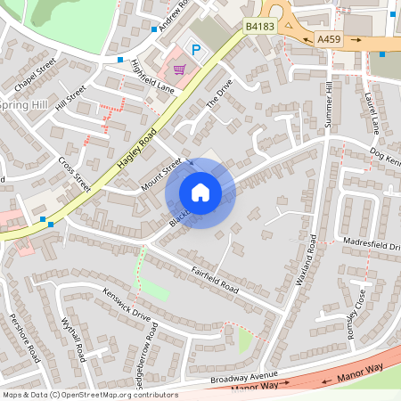 Blackberry Lane, Halesowen, West Midlands, B63