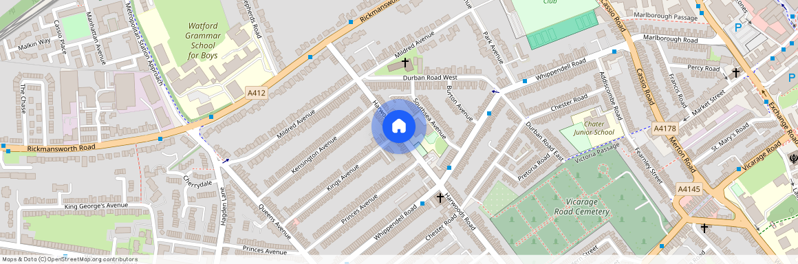 Watford, Kings Avenue, WD18, Hertfordshire