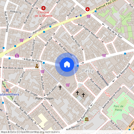 Passy 55, Rue de Passy, Paris