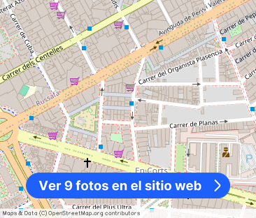 Room in shared flat in En Corts, Valencia. - Foto 1