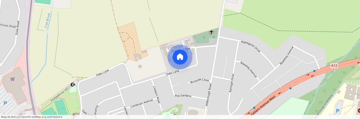 St. Peters Close, Ilford, IG2