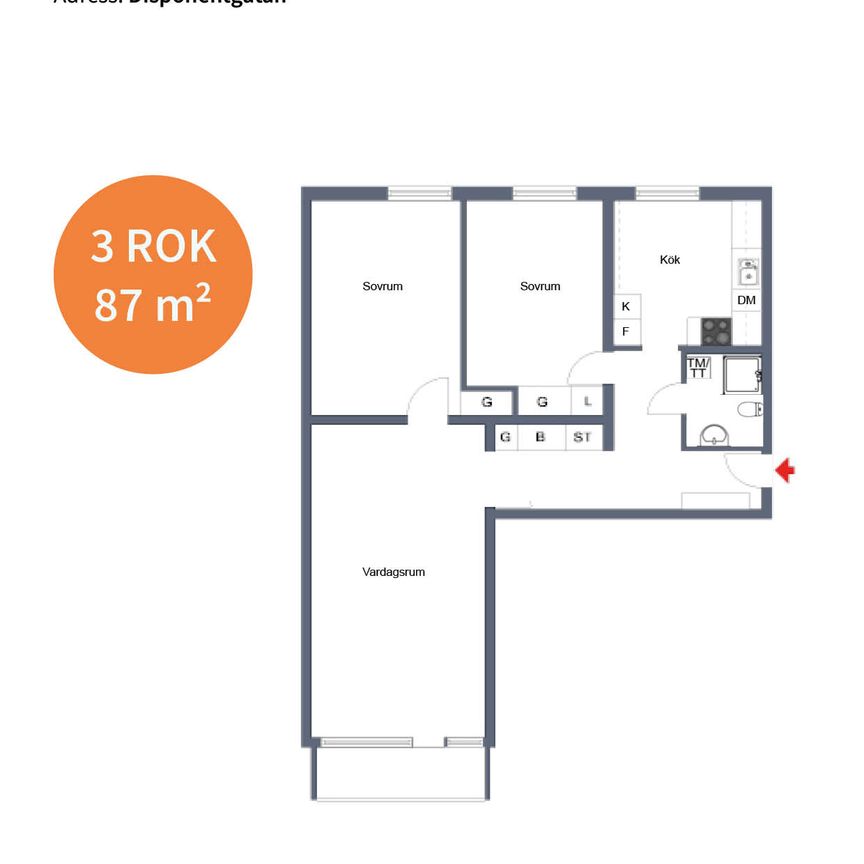 Disponentgatan 7 - Foto 1