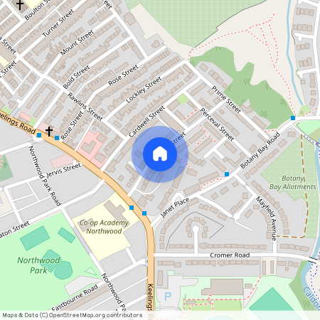 Birch St, Stoke-On-Trent, ST1