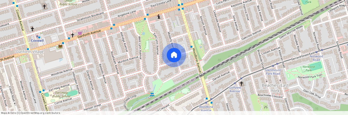 Merrill Avenue East 102, M4C 1C7, Toronto