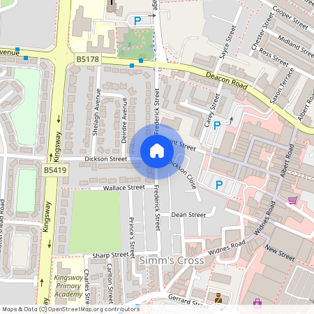 Dickson Street, Widnes, WA8