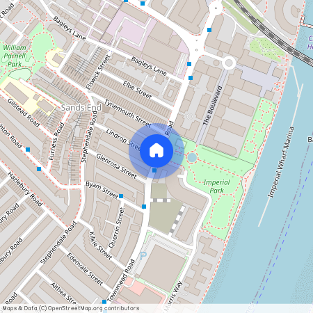 Greensward House, Imperial Crescent, SW6