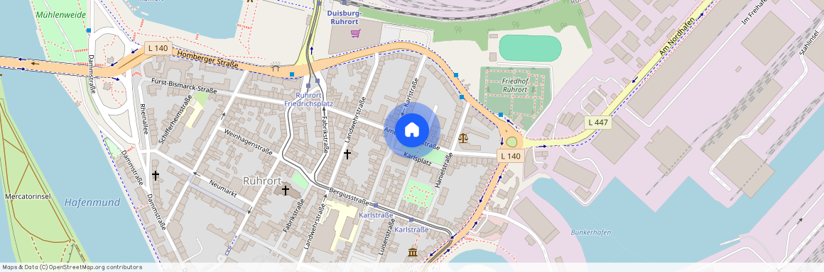 Amtsgerichtsstr., 47119 Duisburg - Homberg/Ruhrort/Baerl