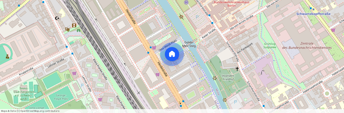Otto-Weidt-Platz, 10557 Berlin - Mitte