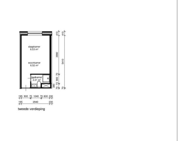 Chambre non meublée, Hoge Nieuwstraat, Dordrecht - À louer - Foto 1