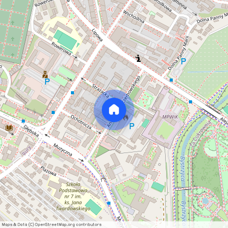 ul. Antoniego Szczerbowskiego, Śródmieście, Lublin, lubelskie