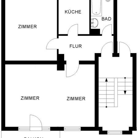 2-Zimmer Wohnung in Kornharpen - Photo 4