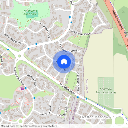 Appian Way, Alvaston