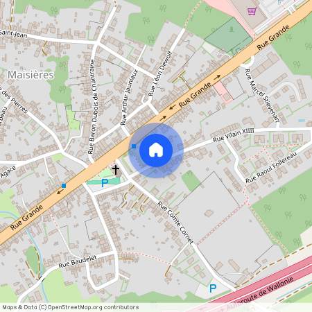 Rue Vilain XIV 3 4, 7020 Maisières, België