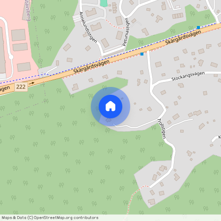 Tomtestigen, Värmdö