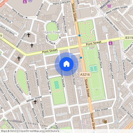 Cadogan Square, Knightsbridge, London, SW1X