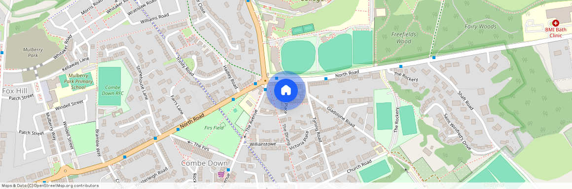 Oxford Place, Combe Down, Bath, Bath & North East Somerset, BA2