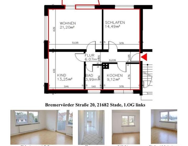 Wohnung zur Untermiete befristet/Montage - Foto 1