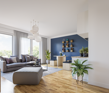 Exklusive 1-Zimmer möblierte Wohnung m. Balkon in Berlin Köpenick - Photo 1