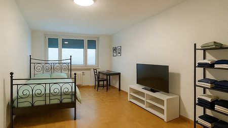 1½ Zimmer-Wohnung in Basel - St. Johann, möbliert, auf Zeit - Photo 3