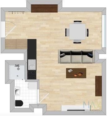 kawalerka, ul. Św. Benedykta, Stare Podgórze - Фото 3