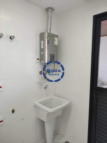 Apartamento para locação 1 dormitório (suíte) | Varanda Gourmet no Boqueirão- Santos! - Foto 3