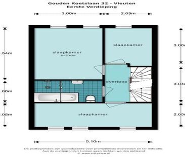 Huis te huur: Gouden Koetslaan 32 3451 WG Vleuten - Foto 4
