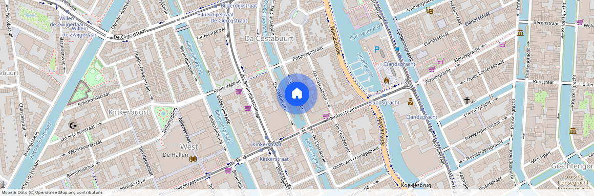 Da Costabuurt, 1053 WG, Da Costakade, Amsterdam