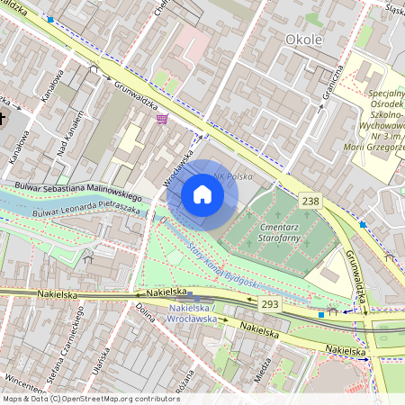 Okole, Bydgoszcz, kujawsko-pomorskie