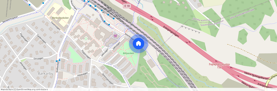 Attackvägen 10, Barkarbystaden