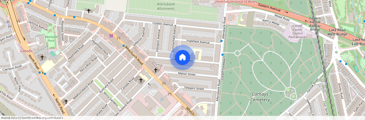 Llanishen Street, Cardiff, Cardiff (County of), CF14