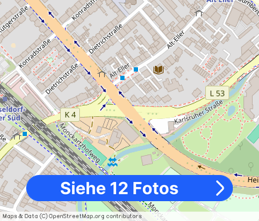 Charmante 3,5-Zimmer-Altbauwohnung mit 2 Balkonen in Düsseldorf-Ell... - Foto 1