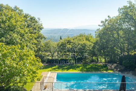 Gordes - Magnifique maison en pierre avec vue et piscine, à deux pas du centre du village - Photo 4