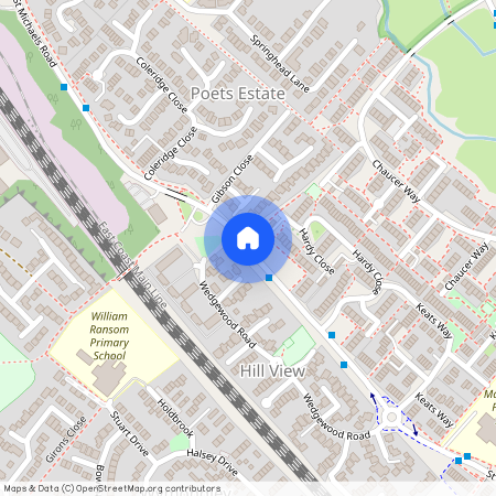 St Michaels Road, Hitchin, Hertfordshire